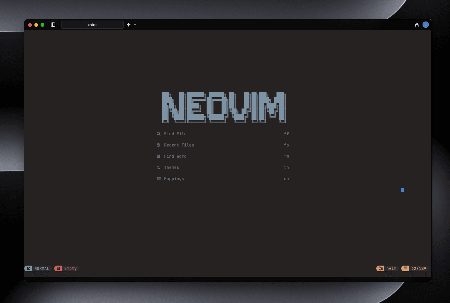 Neovim Configuration Preview